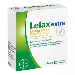 LEFAX extra Lemon Fresh Micro Granules, 16 pezzi