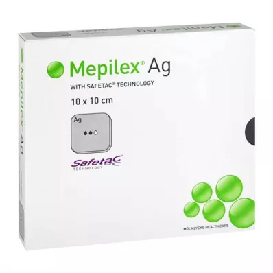 Benda Mepilex Ag 10x10cm sterile, 10 pz Benda Mepilex Ag 10x10cm sterile, 10 pz