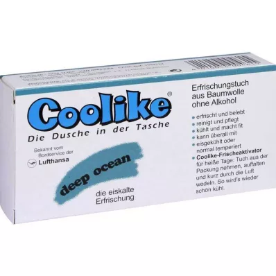 COOLIKE Asciugamano rinfrescante oceano profondo, 5 pz
