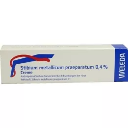 STIBIUM METALLICUM PRAEPARATUM crema allo 0,4%, 25 g