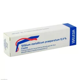 STIBIUM METALLICUM PRAEPARATUM crema allo 0,4%, 25 g