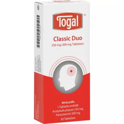 TOGAL Compresse Classic Duo, 30 pezzi