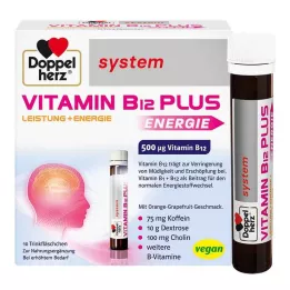 DOPPELHERZ Sistema Vitamina B12 Plus Fiale da bere, 10X25 ml