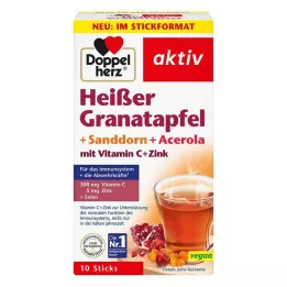 DOPPELHERZ melograno caldo+ olivello spinoso+acerola, 10 pz
