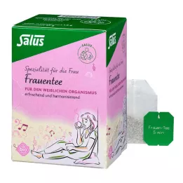 Bustine filtranti bio per tè da donna Salus, 15 pz