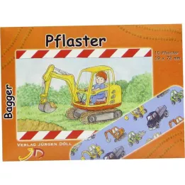 KINDERPFLASTER Lettera di escavatore, 10 pezzi