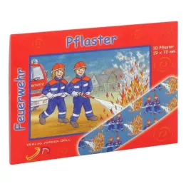 KINDERPFLASTER Lettera dei vigili del fuoco, 10 pezzi