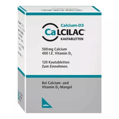 Calcilac compresse masticabili, 120 pz
