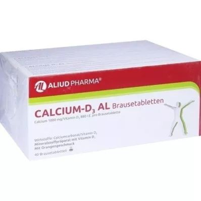 CALCIUM-D3 AL Compresse effervescenti, 120 pz