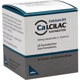 CALCILAC Compresse masticabili, 20 pezzi