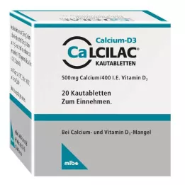 CALCILAC Compresse masticabili, 20 pezzi