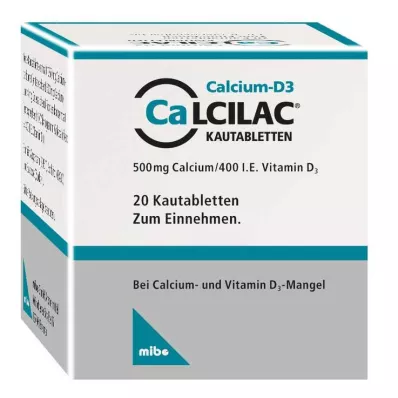 Calcilac compresse masticabili, 20 pz Calcilac compresse masticabili, 20 pz