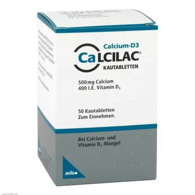 Calcilac compresse masticabili, 50 pz