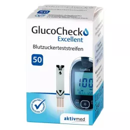 GLUCOCHECK Strisce reattive eccellenti, 50 pz
