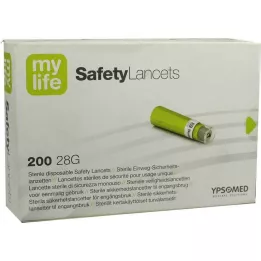 MYLIFE Lancette di sicurezza, 200 pezzi