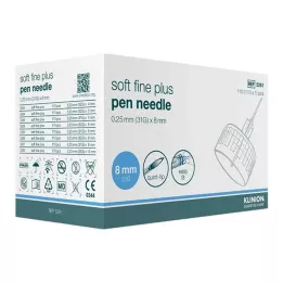 KLINION Aghi morbidi per penna fine plus 0,25x8 mm 31 G, 110 pz
