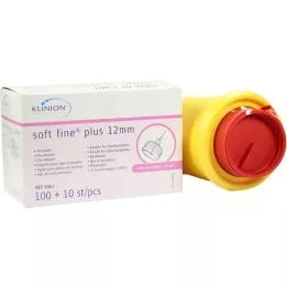 KLINION Aghi per penna Soft Fine Plus 0,33x12 mm 29 G, 110 pz