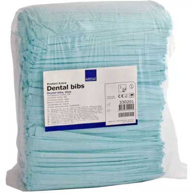 ZAHNARZT Bavaglini 41x45 cm blu, 125 pz