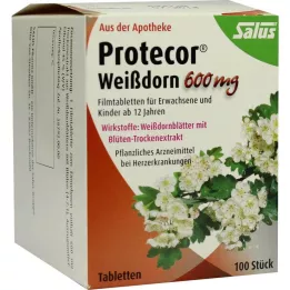 PROTECOR Biancospino 600 mg Compresse rivestite con film, 100 Capsule