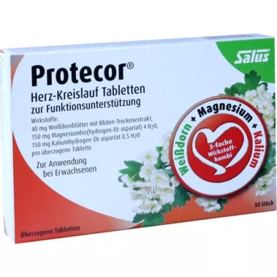 PROTECOR Tabl.z.Funktionsunt.Salus cardiovascolare, 50 pz