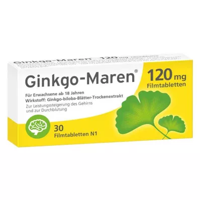 GINKGO-MAREN 120 mg compresse rivestite con film, 30 pezzi