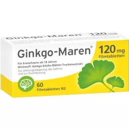 GINKGO-MAREN 120 mg compresse rivestite con film, 60 pezzi