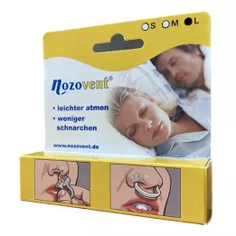 NOZOVENT pinze da naso grandi, 2 pz