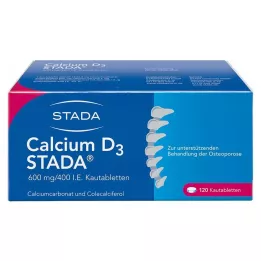 CALCIUM D3 STADA 600 mg/400 U.I. Compresse masticabili, 120 pz