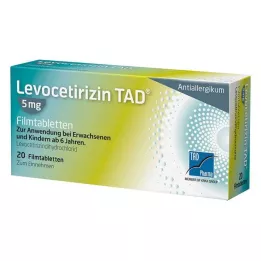 LEVOCETIRIZIN TAD 5 mg compresse rivestite con film, 20 pz