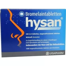 BROMELAIN TABLETTEN hysan compresse rivestite entericamente, 100 pz