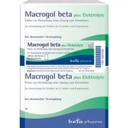 MACROGOL beta più elettroliti Plv.z.H.e.L.z.Einn., 100 pz