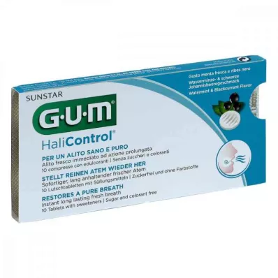 GUM pastiglie HaliControl, 10 pz
