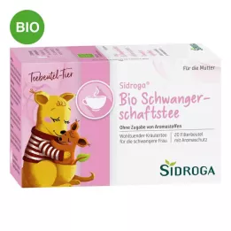 SIDROGA Bustina di filtro di tè biologico in gravidanza, 20X1,5 g