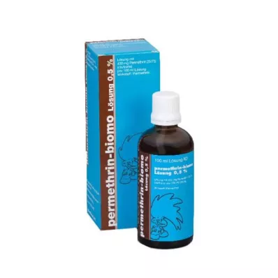PERMETHRIN-BIOMO Soluzione 0,5%, 100 ml PERMETHRIN-BIOMO Soluzione 0,5%, 100 ml