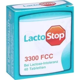 LACTOSTOP 3.300 FCC Compresse click dispenser, 40 pz