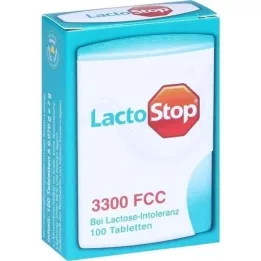 LACTOSTOP 3.300 FCC Compresse click dispenser, 100 pz