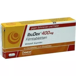 IBUDEX 400 mg compresse rivestite con film, 10 pezzi