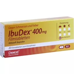 IBUDEX 400 mg compresse rivestite con film, 20 pezzi