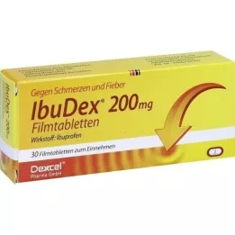 IBUDEX 200 mg compresse rivestite con film, 30 pezzi