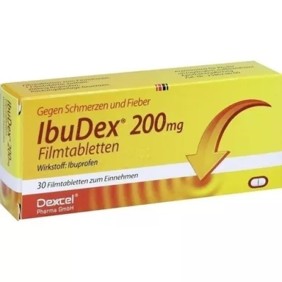 IBUDEX 200 mg compresse rivestite con film, 30 pezzi