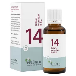 Biochimica Pflueger 14 potassio bromato.D 6 gocce, 30 ml