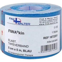 TAPE elastico 5 cmx5 m blu, 1 pz
