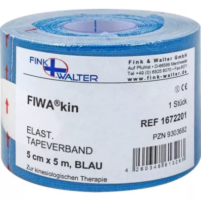 TAPE elastico 5 cmx5 m blu, 1 pz
