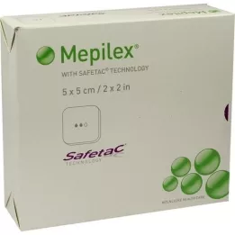 MEPILEX Medicazione in schiuma 5x5 cm, 5 pz