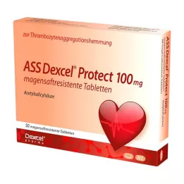 ASS Dexcel Protect 100 mg compresse rivestite con enterici, 50 pz