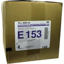 ELEKTROLYT Inf.-Lsg. 153 PE-Bottiglia, 10X500 ml