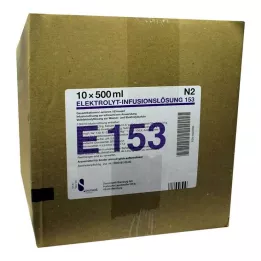 ELEKTROLYT Inf.-Lsg. 153 PE-Bottiglia, 10X500 ml
