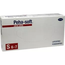 PEHA-SOFT nitrile bianco Unt.Hands.unsteril pf S, 100 St