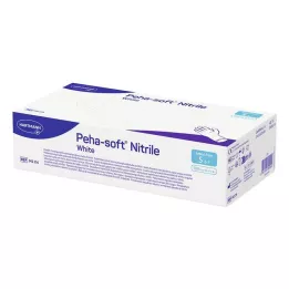 PEHA-SOFT nitrile bianco Unt.Hands.unsteril pf S, 100 St