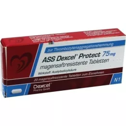 ASS Dexcel Protect 75 mg compresse rivestite con enterici, 20 pz
